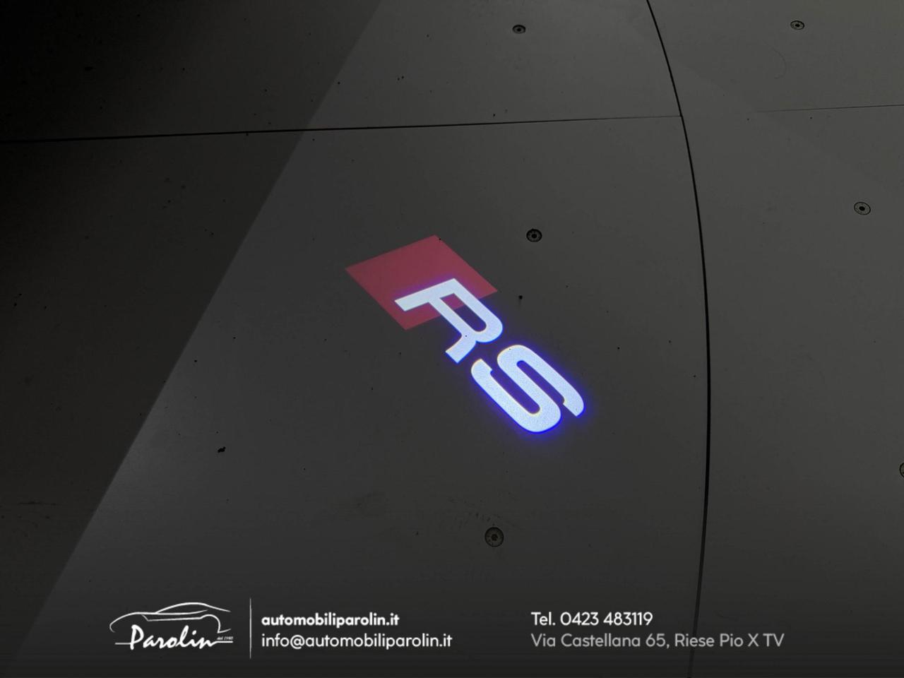 Audi RS3 Sportback 2.5 tfsi quattro S-tronic Black-Tetto-Matrix-Pelle