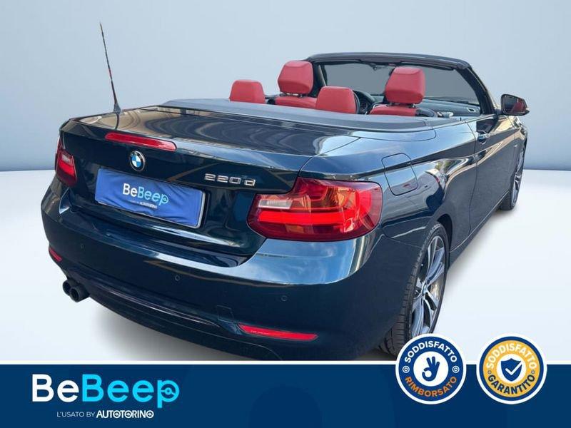 BMW Serie 2 Cabrio 220D CABRIO SPORT AUTO