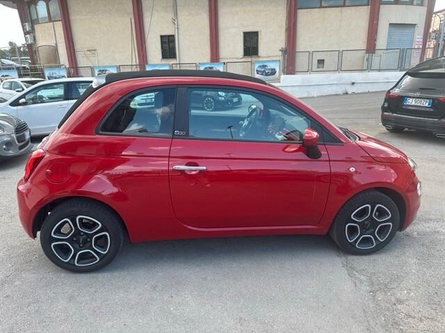 Fiat 500 C 1.0 Hybrid Red