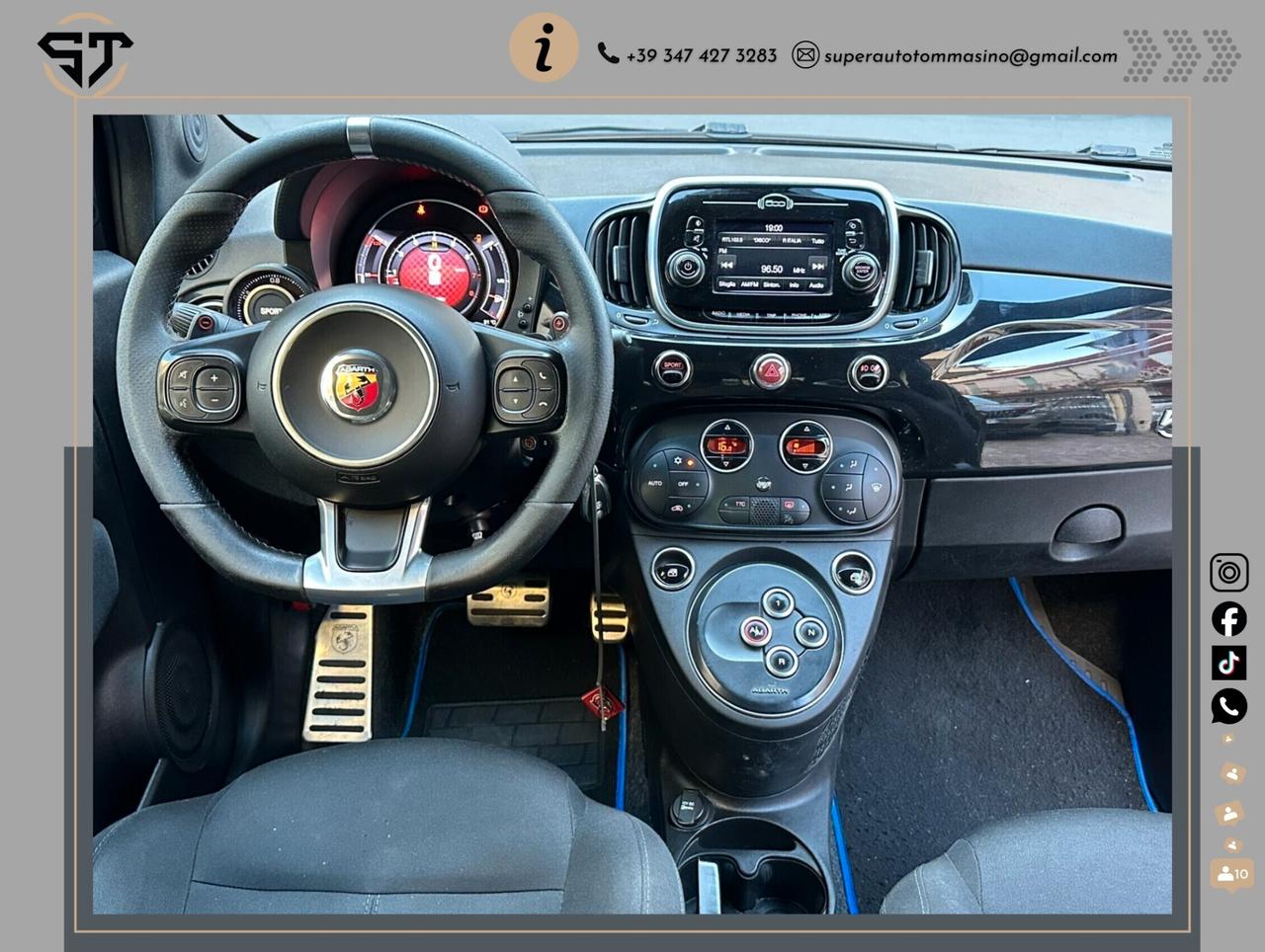 Abarth 595 1.4 Turbo T-Jet cambio F1