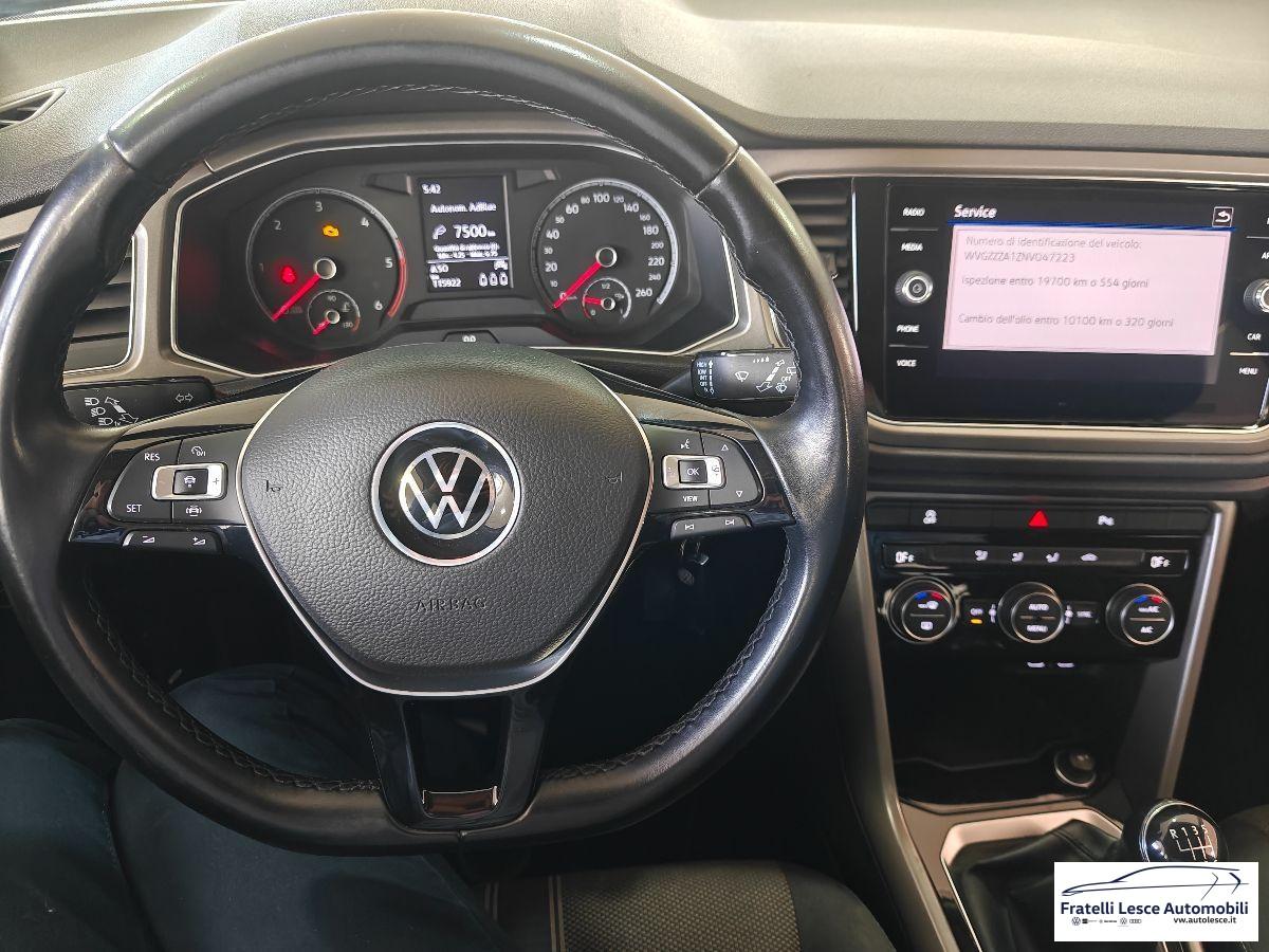 VOLKSWAGEN - T-Roc 2.0 tdi Style 115cv