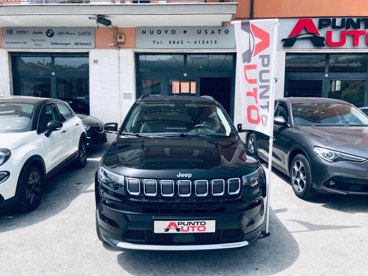 Jeep Compass 1.3 190CV PHEV AT6 4xe limited camera 360