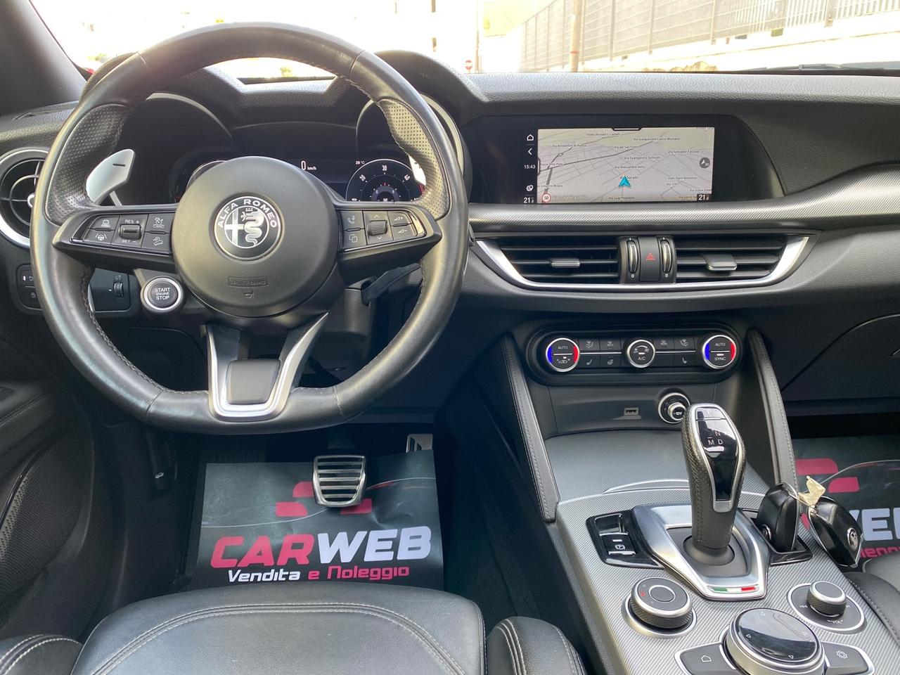 ALFA ROMEO STELVIO 210CV VELOCE Q4 AT8 TETTO CAM CARPLAY 2023