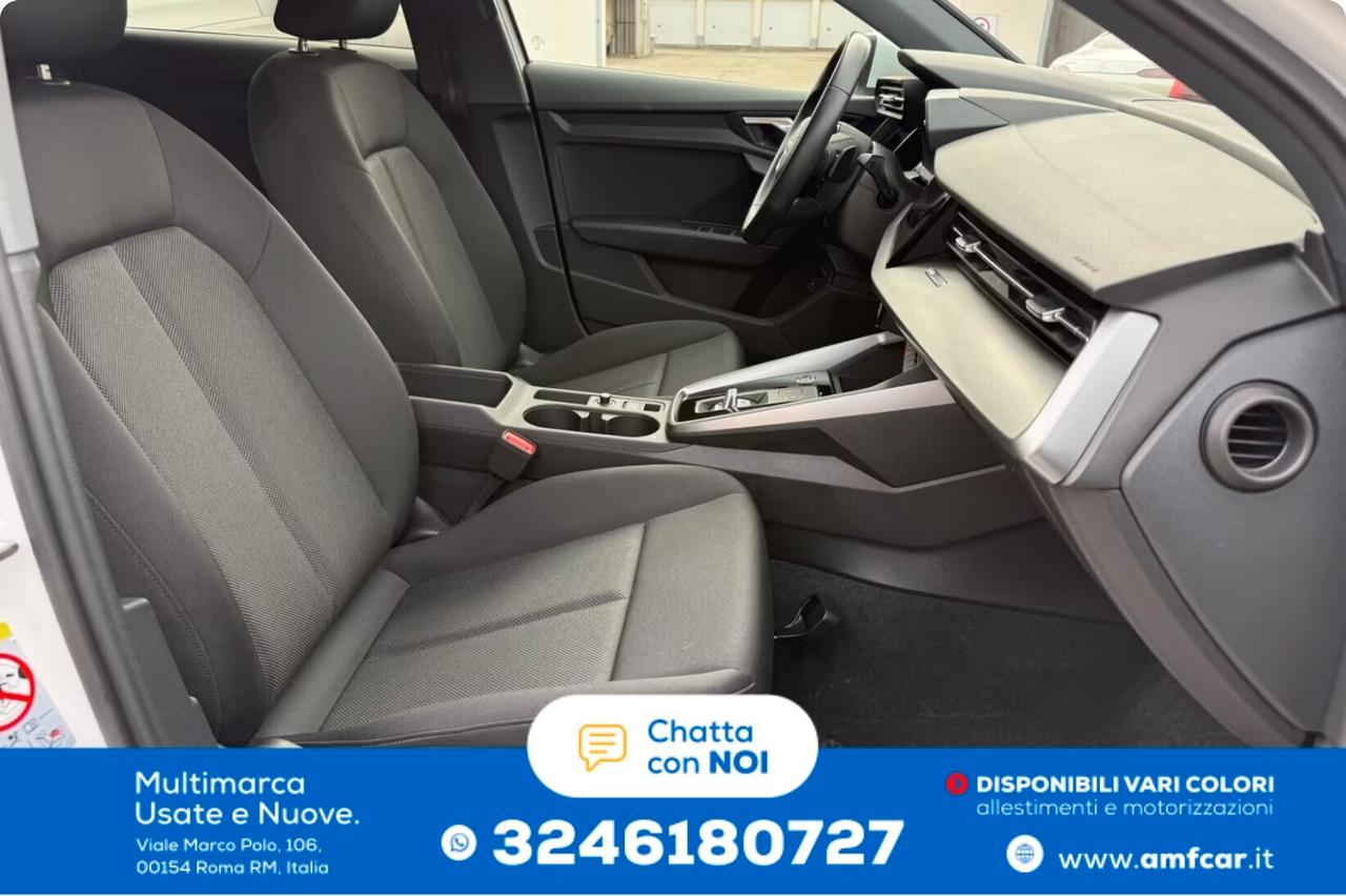 Audi A3 SPB 40 TFSI e S tronic