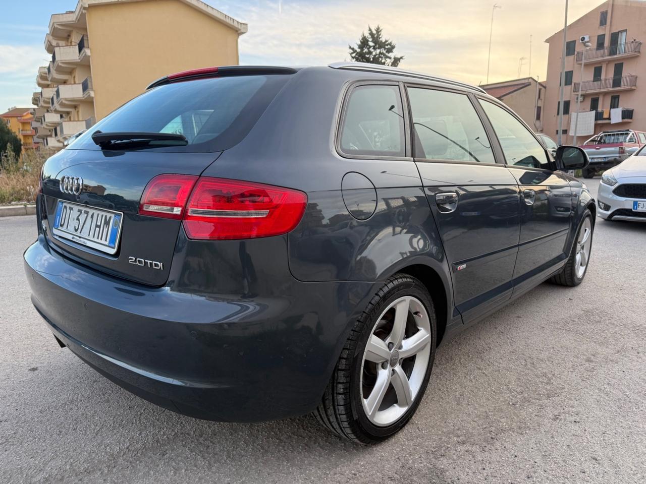 Audi A3 SPB 2.0 TDI 140 cv s-line