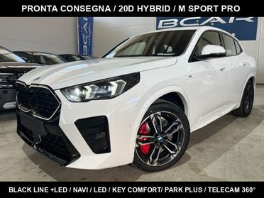BMW X2 sDrive 20d Msport Pro "19 M sport/Black Line/Te360