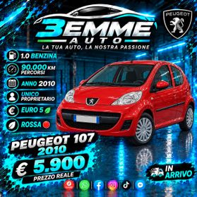 Peugeot 107 1.0 5p. Sweet Years IN ARRIVO