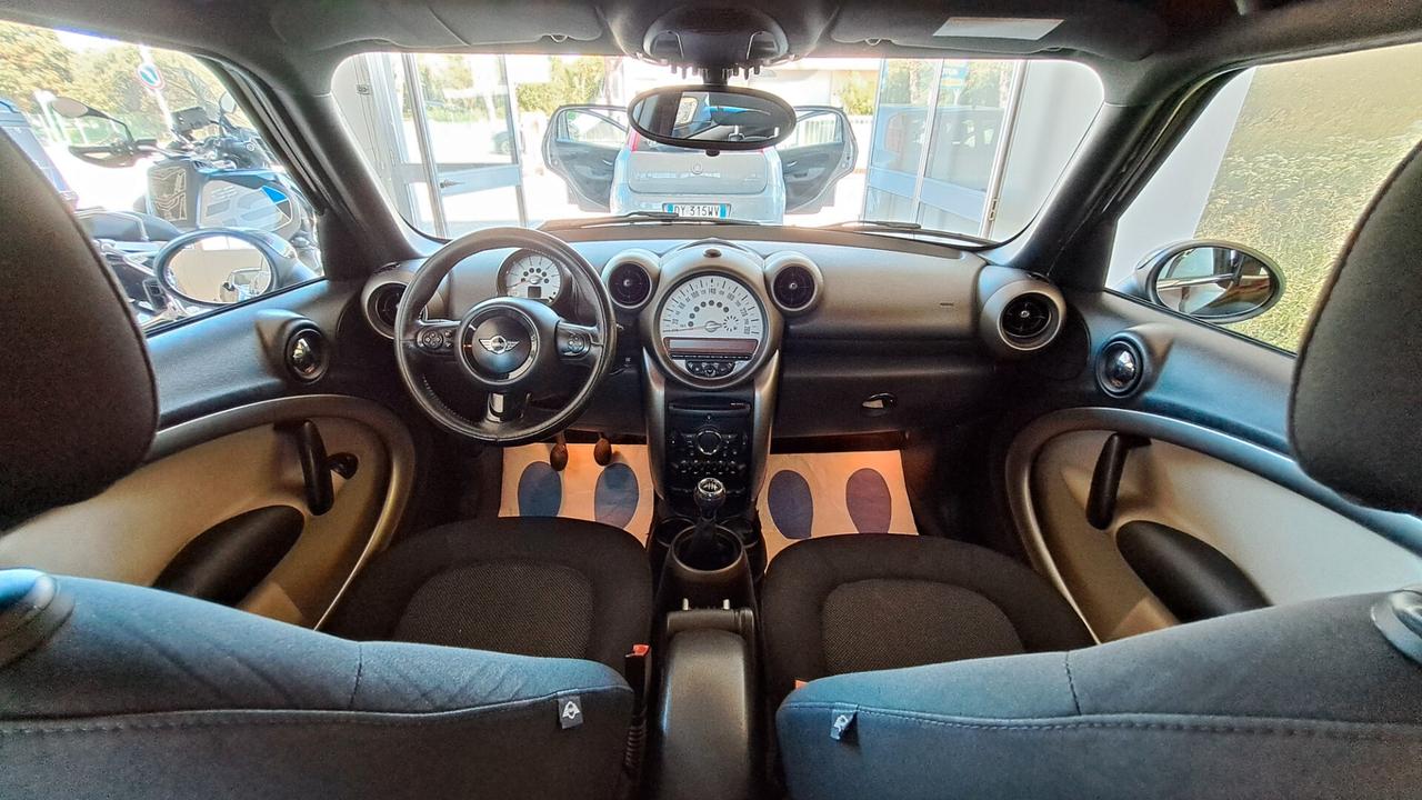 Mini Cooper 1.6D Countryman TAGLIANDATA OK NEOPATENTATI
