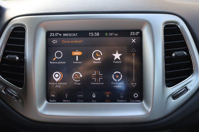 JEEP Compass 1.6 Mjt 2WD 120CV GANCIO TRAINO Navi ACC Radar Cam