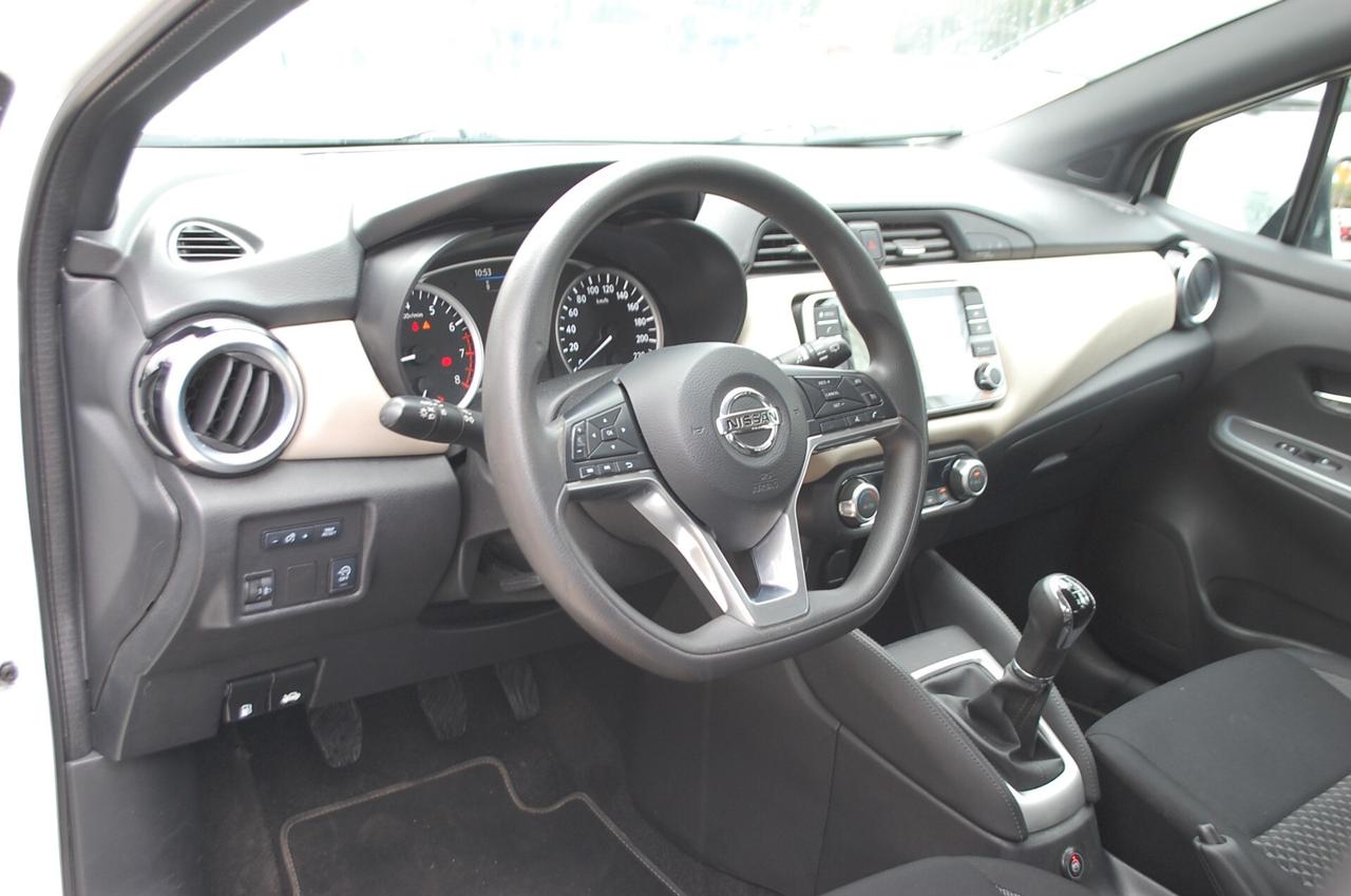 Nissan Micra 1.0 ig-t 90CV Eco Acenta Gpl Uff Italy USB Clima