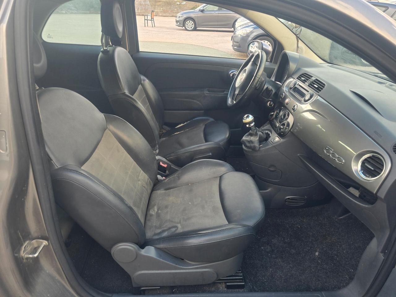 Fiat 500 1.2 benz GPL Lounge 69cv full tetto 2011