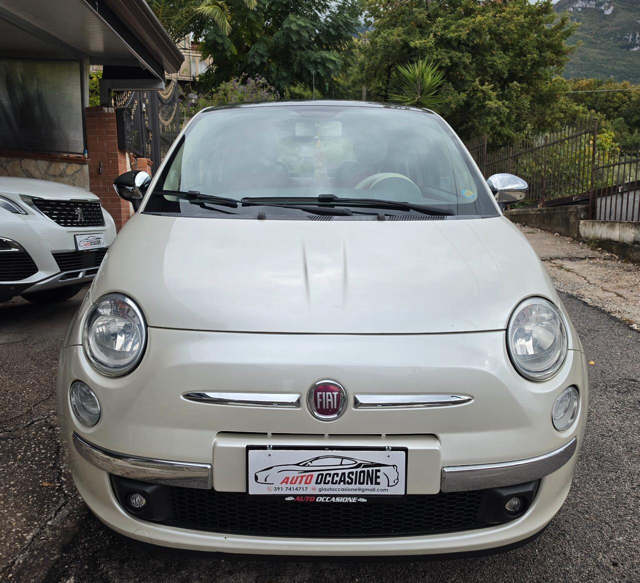 Fiat 500 1.2 Lounge *Pelle*Tetto*bianco perla