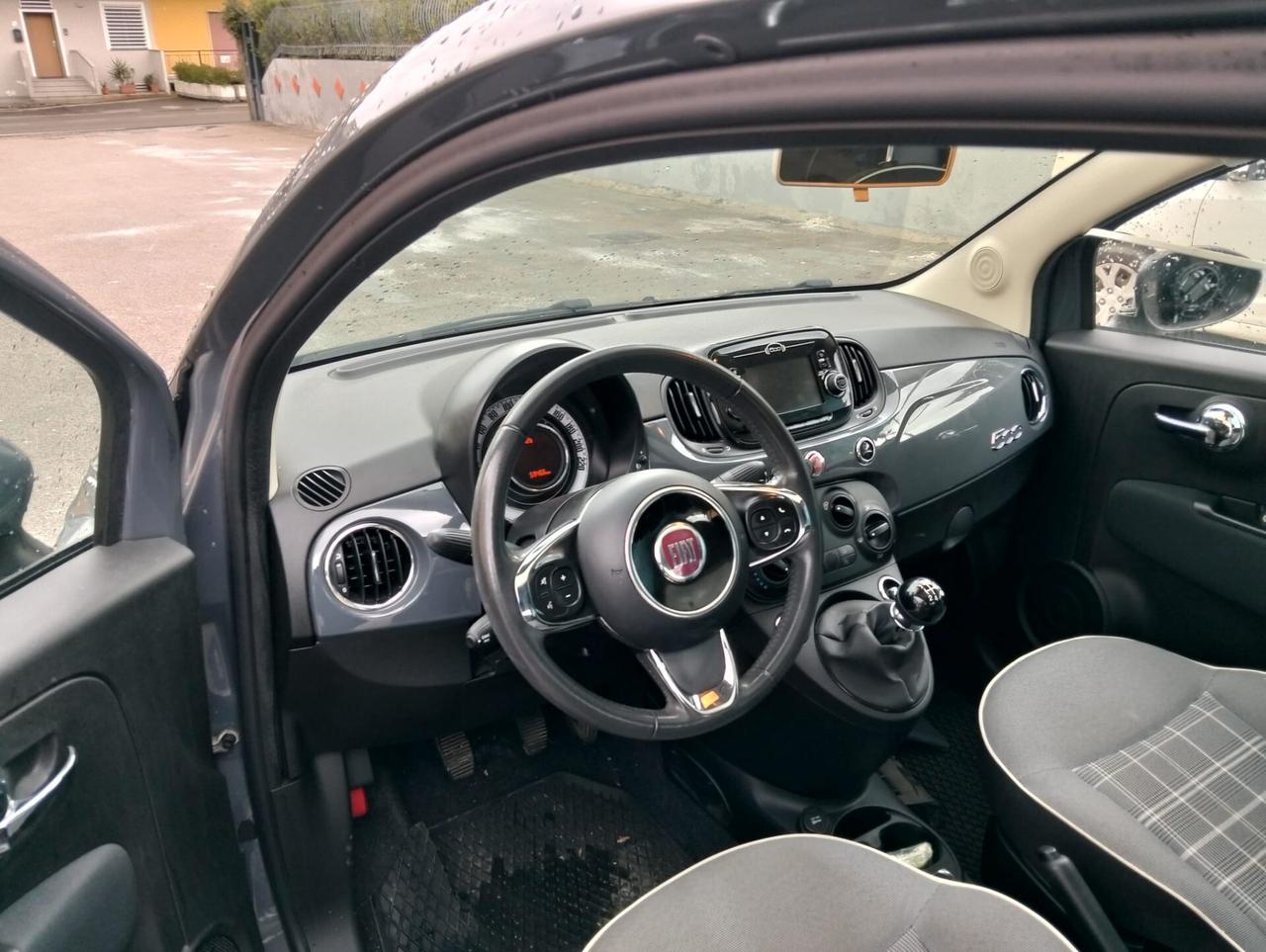 Fiat 500 1.2 Lounge 2019 sinistrata