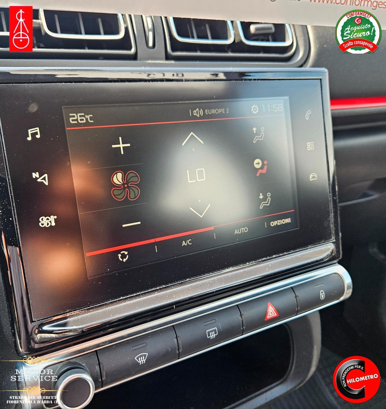 Citroen C3 1.2 benz 82 Shine FULL da 89€ mese