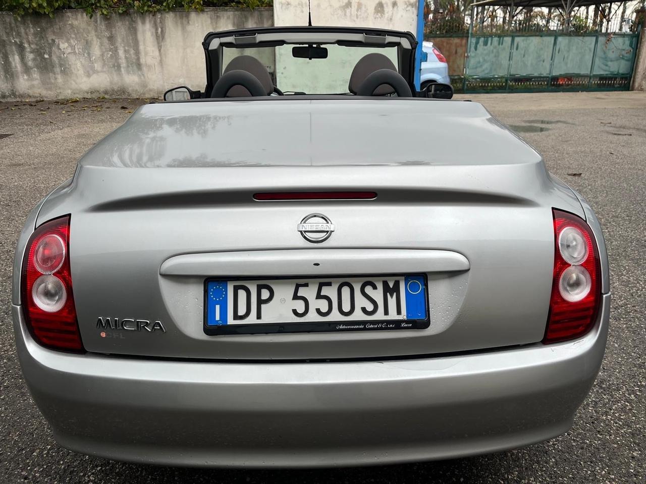 Nissan micra cabrio-1.4 benz-km 130000-2008