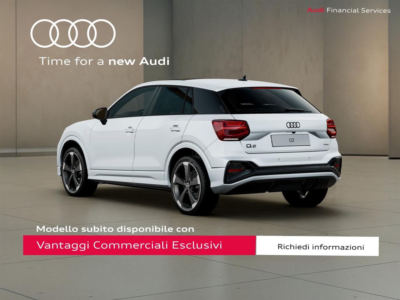 Audi Q2 35 2.0 tdi identity black quattro s-tronic