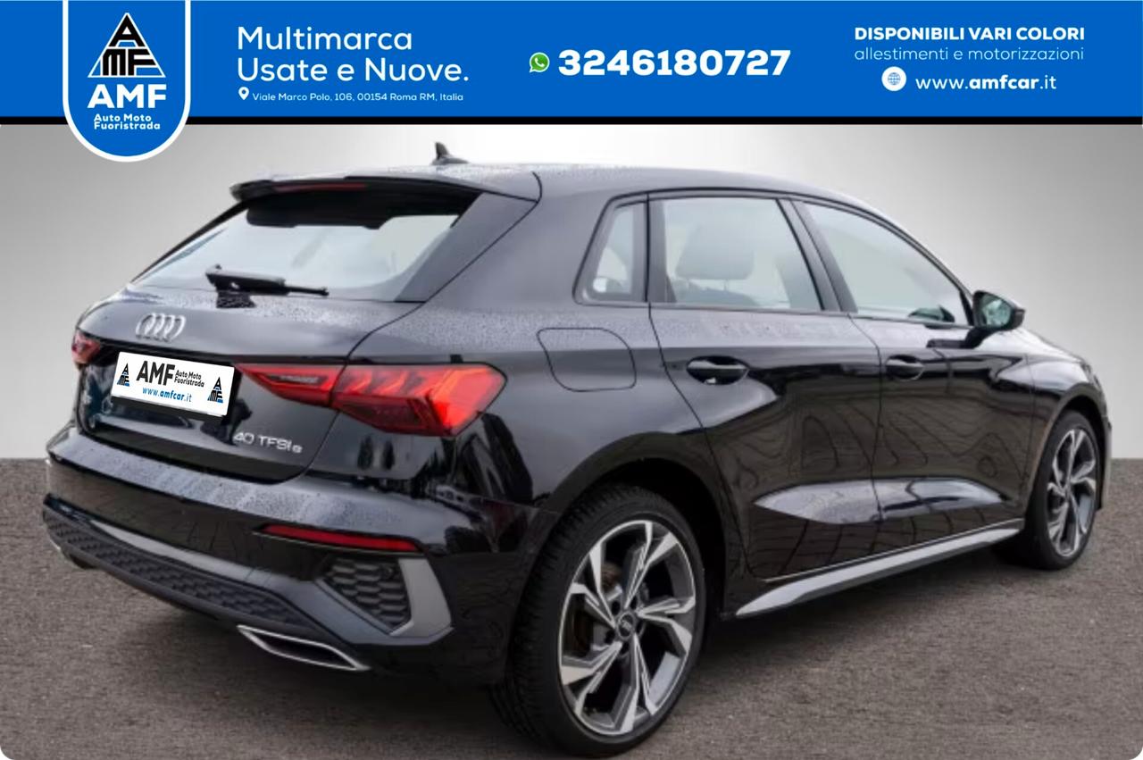 Audi A3 Sportback S line 40TFSI e Stroni LED Navi PDC