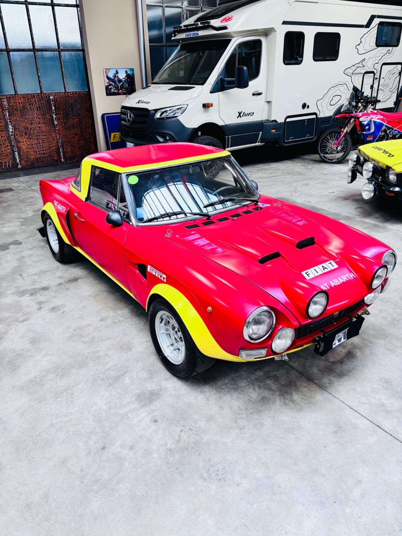 Abarth 124 Rally gruppo 4 (CSA) - 1975 Documenti d'Epoca Originali Raro Esemplare