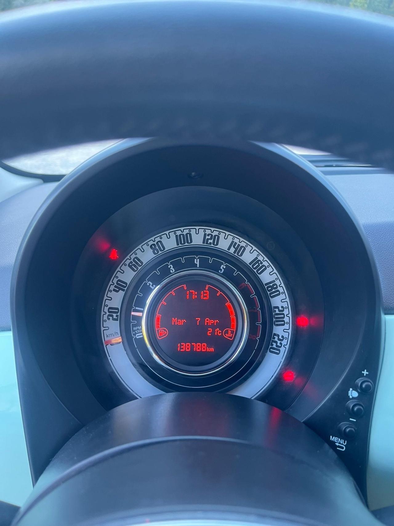 Fiat 500 1.2 Benzina - Neopatentati - Tetto panoramico