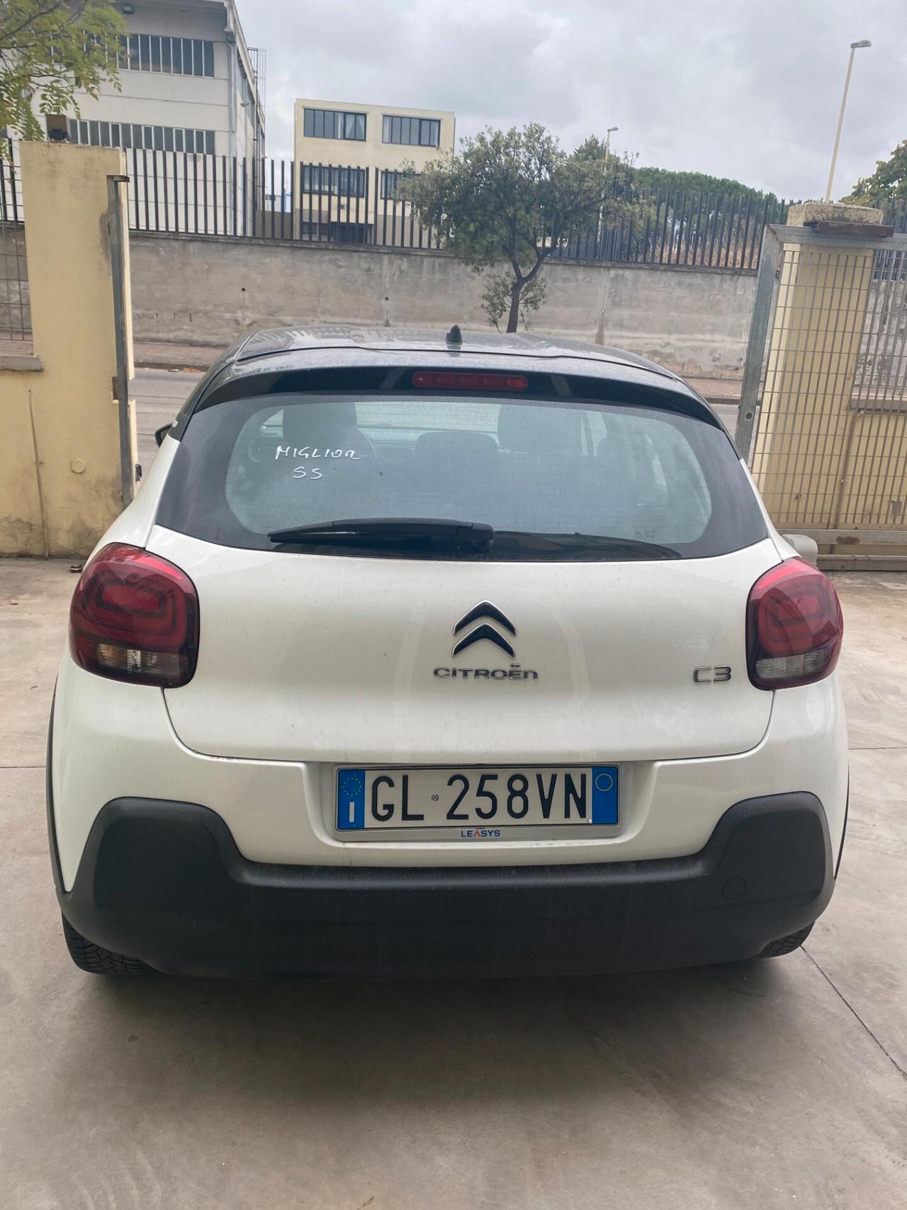 Citroen C3 BENZ 110 CV AUTOMATICA COME NUOVA