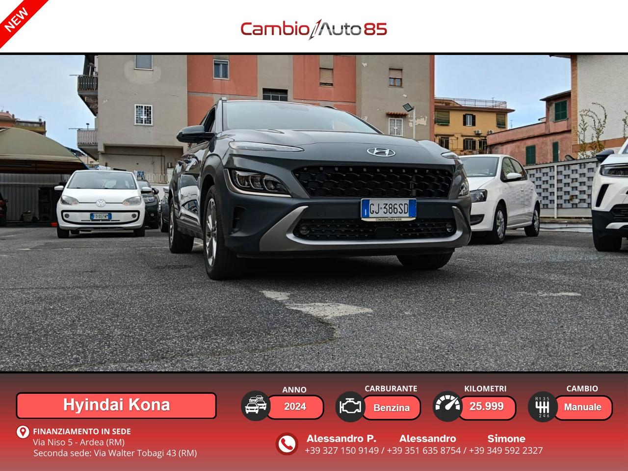 Hyundai Kona 1.0 T-GDI XLine
