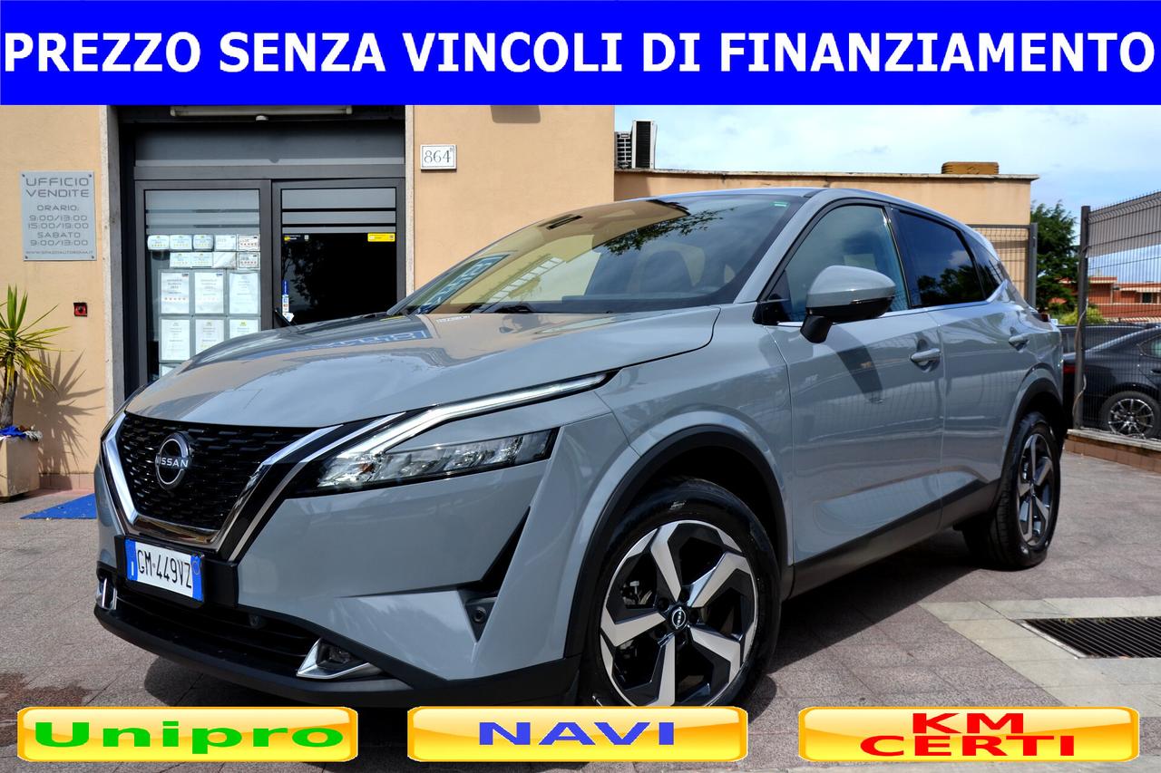 Nissan Qashqai 1.3 MHEV 158CV N-CONNECTA AUTOM. PREZZO SENZA VINCOLI UNIPRO FATTURABILE GARANZIA 12 MESI
