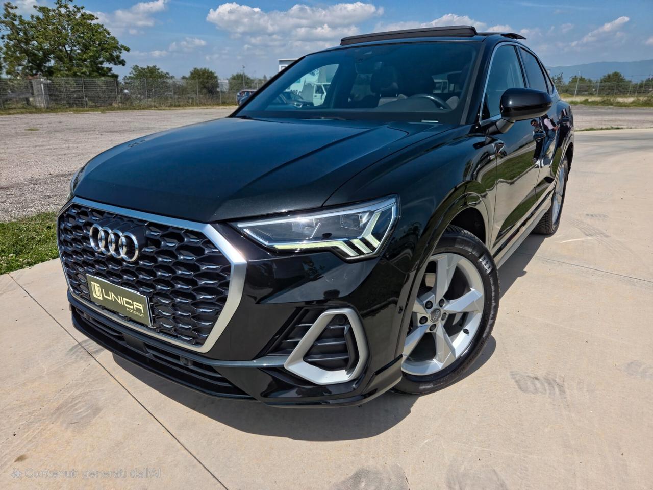 Audi Q3 Sportback SPB 35 TDI S tronic S line TETTO UNICA