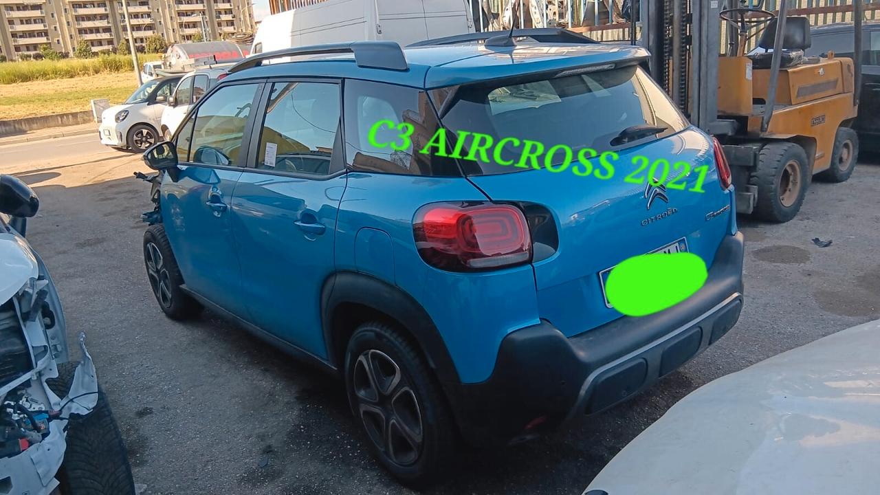 Citroen C3 Aircross incidentata sinistrata mondialcars 021