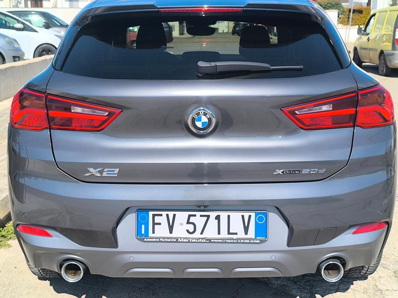 BMW X2 MSPORT S 2.0 DIESEL 09/2019 TAGLIANDI BMW NAV/TELECAMERA POST/