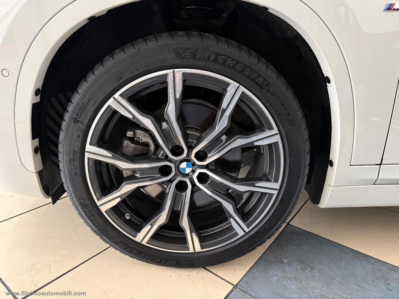 BMW X1 xDrive20d Msport AUTO KM 75.260 PACK TOTAL BLACK - CERCHI DA 19