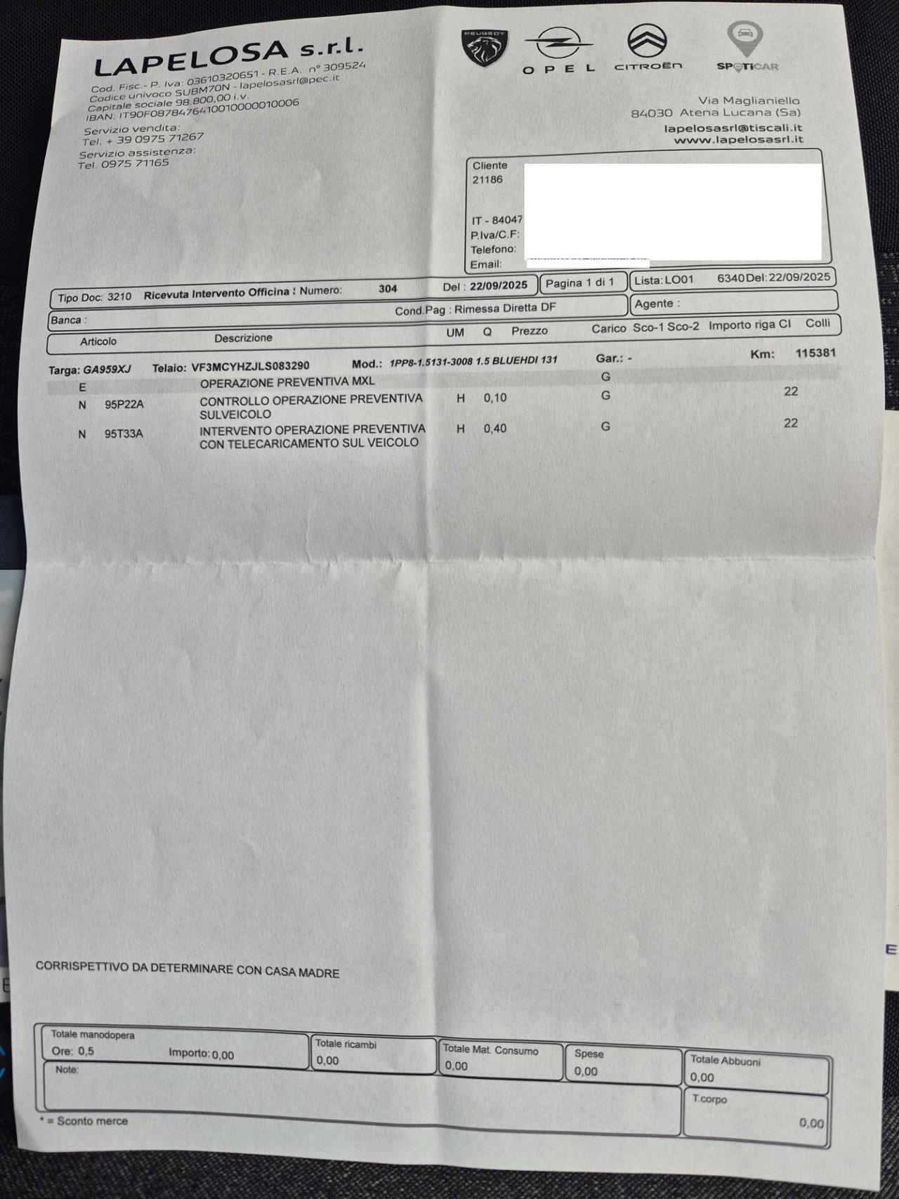 Peugeot 3008 BlueHDi 130 S&S