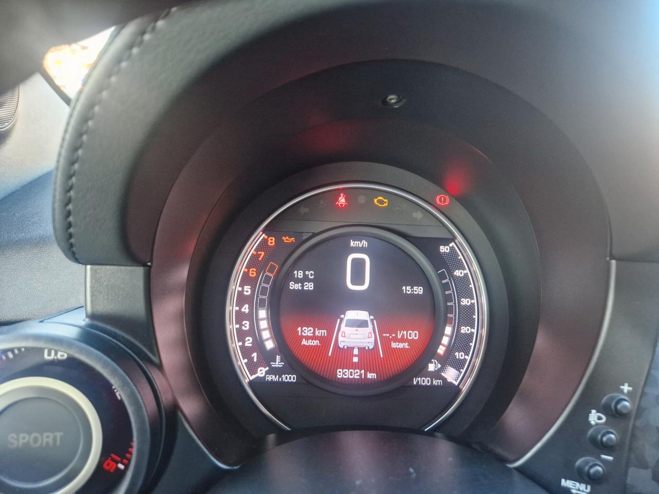 Abarth 595 1.4 Turbo T-Jet 165 CV Pista