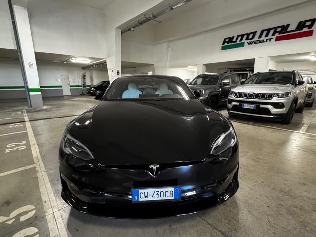 TESLA Model S LONG RANGE#C.LEGA21#VOLANTEYOKE#OPTICWHITE