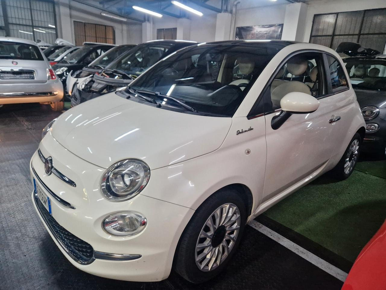 Fiat 500 1.0 Hybrid Dolcevita garanzia pelle