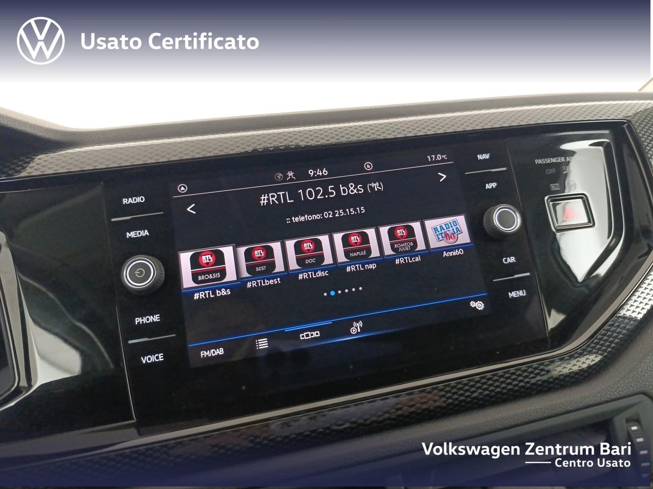 Volkswagen Taigo 1.0 tsi life 95cv