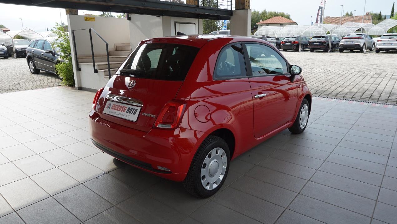 Fiat 500 1.0 hybrid (Red) 70cv