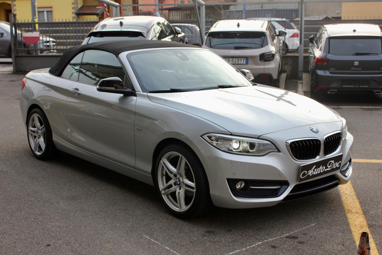 Bmw 218 i Cabrio Sport 1.5 136 CV 6M