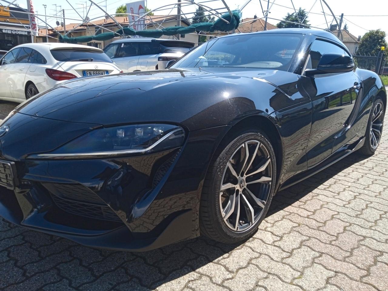 Toyota Supra SPEEDWAY ANDORID AUTO APPLE CAR PLAY CRUISE ADATTIVO 19" RETRO CAMERA SENS PARK PRONTA CONSEGNA