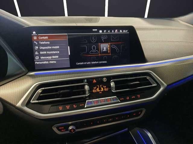 BMW X6 X6 MY 23 Xdrive40d mhev 48V Msport auto Tetto Pan/Cerchi 21/Pinze Blu
