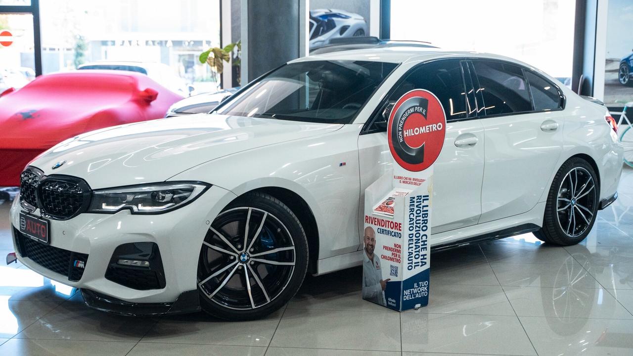Bmw 320 D BERLINA MHEV 48V MSPORT PRO PACK LUCI XENO PELLE NAVI FULL OPTIONAL