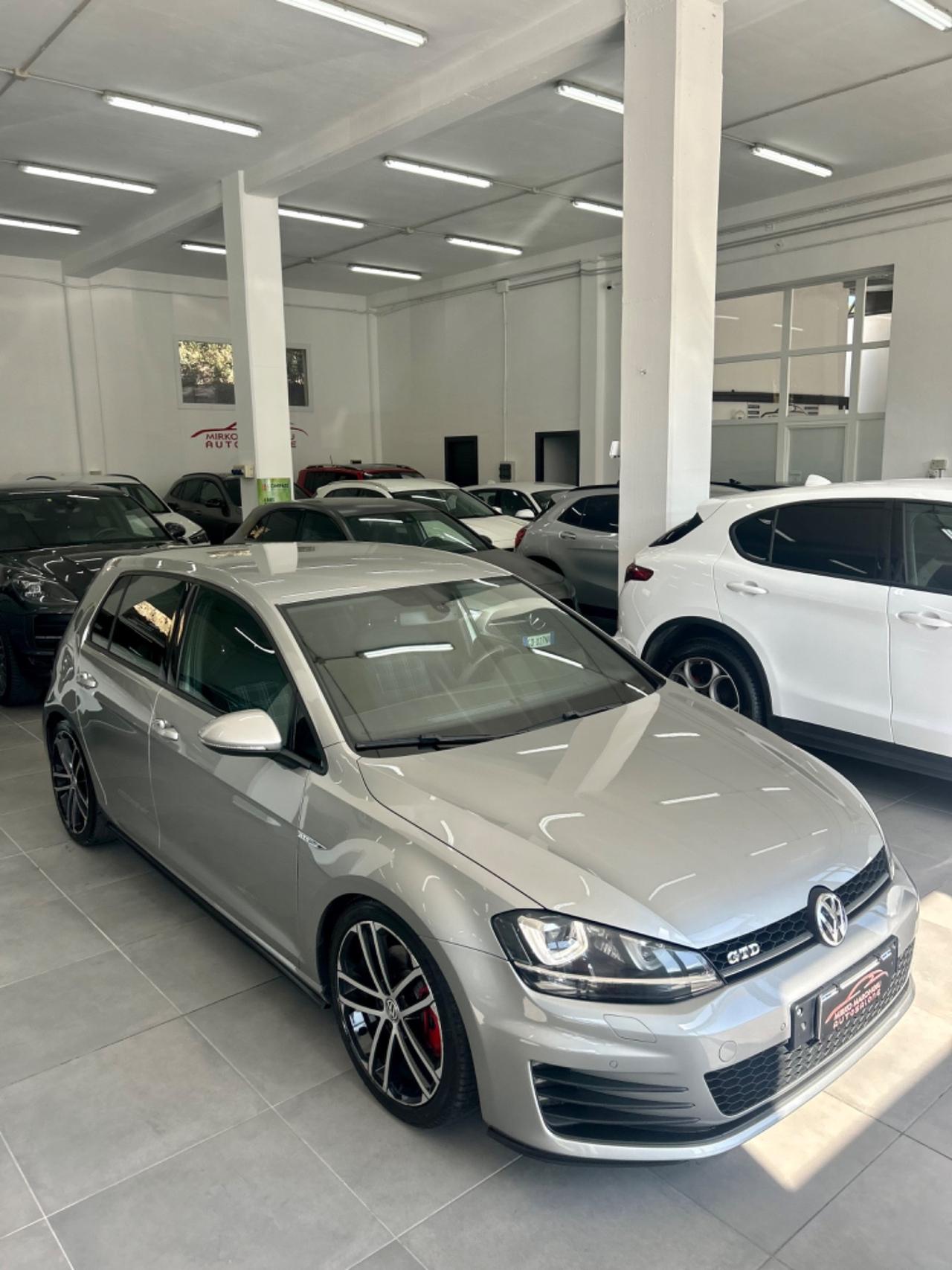 VW GOLF 7 GTD 2.0 TDI 184cv FINANZIABILE