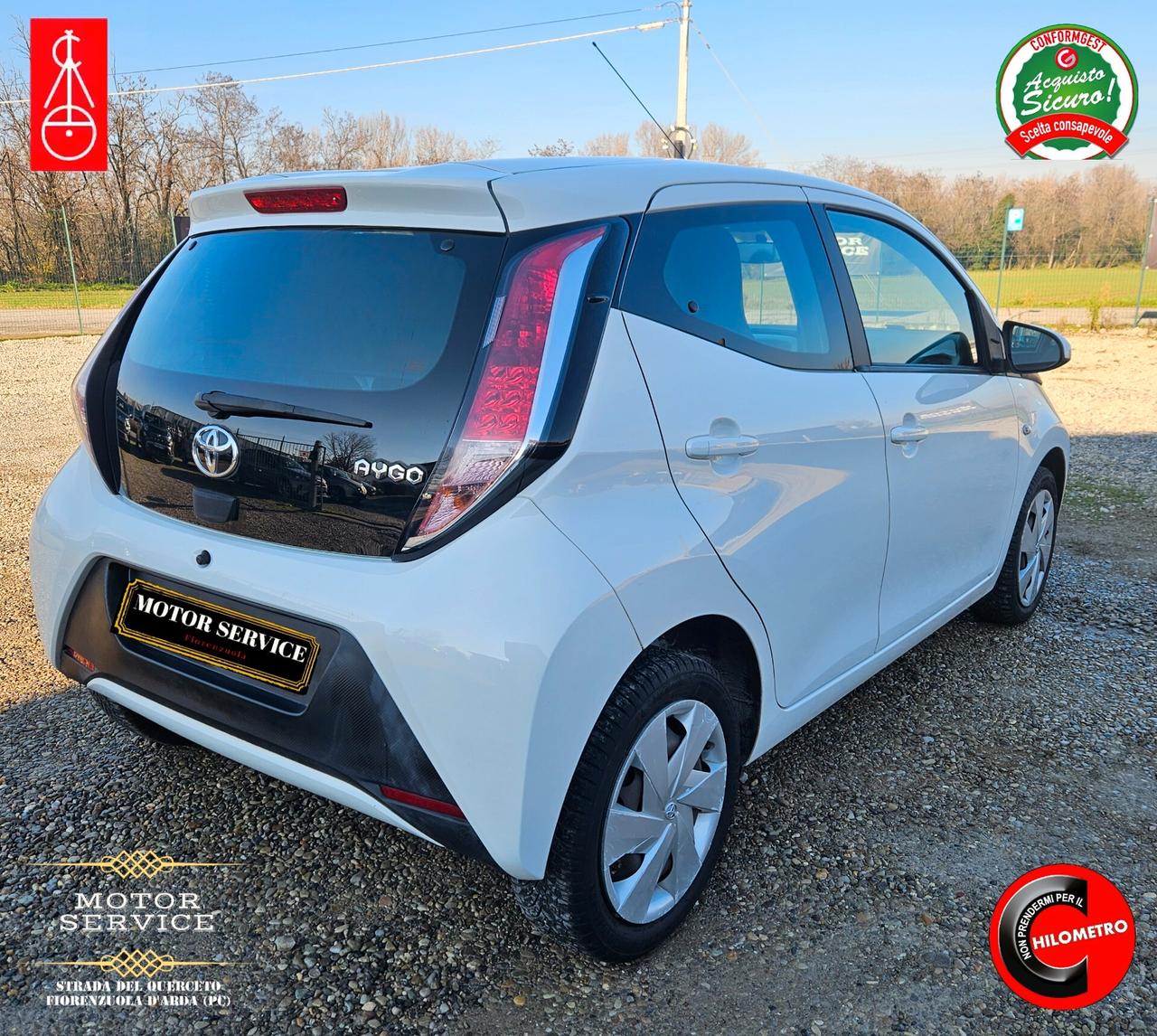 Toyota Aygo 1.0 VVT-i 69 CV 5p UNIPRO DA 89€ MESE