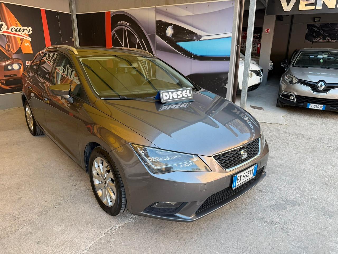 Seat Leon 1.6cc diesel 12 mesi garanzia-2014