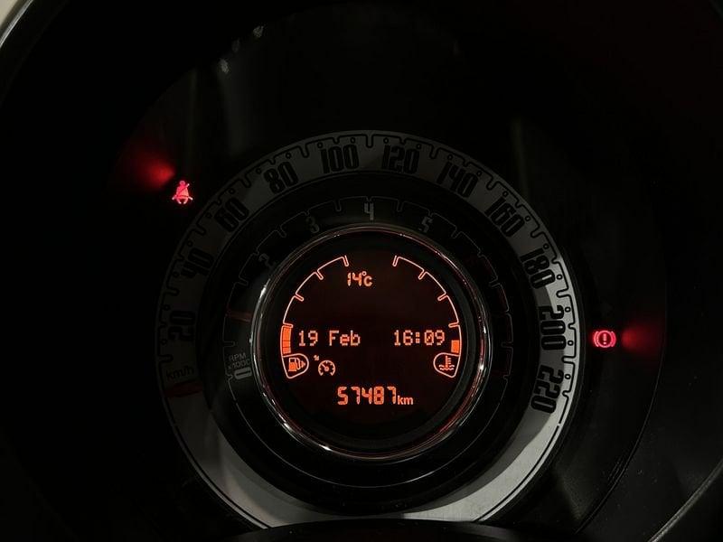FIAT 500 1.2 69cv 3 Porte Lounge Benzina/GPL