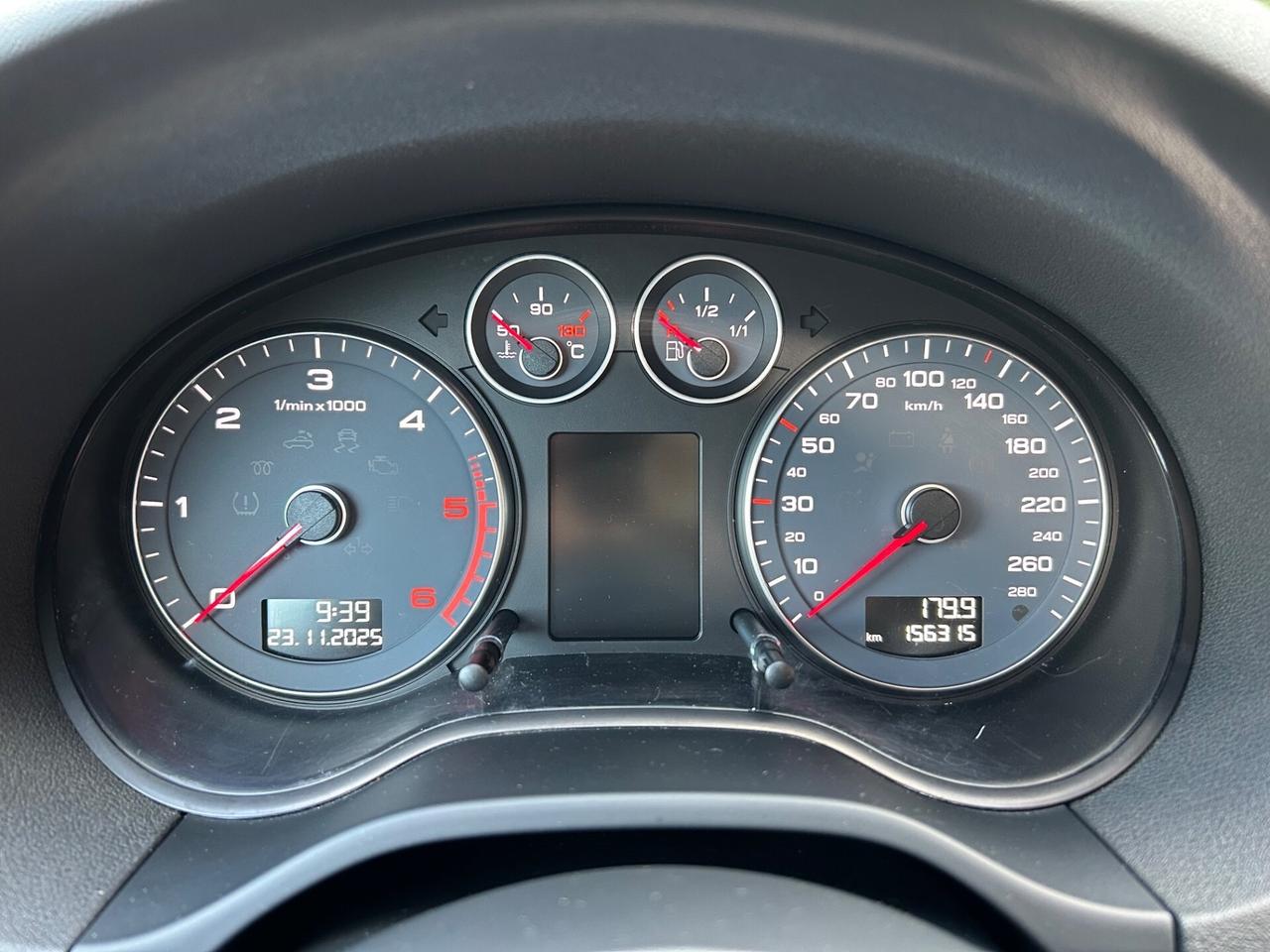 Audi A3 SPB 1.6 TDI Sline tagliandi ufficiali