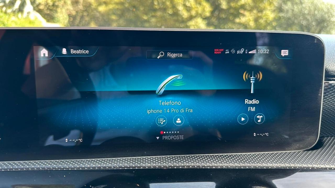 Mercedes-benz A 180 d Automatic Executive AMG 2018 PERFETTA leggi testo