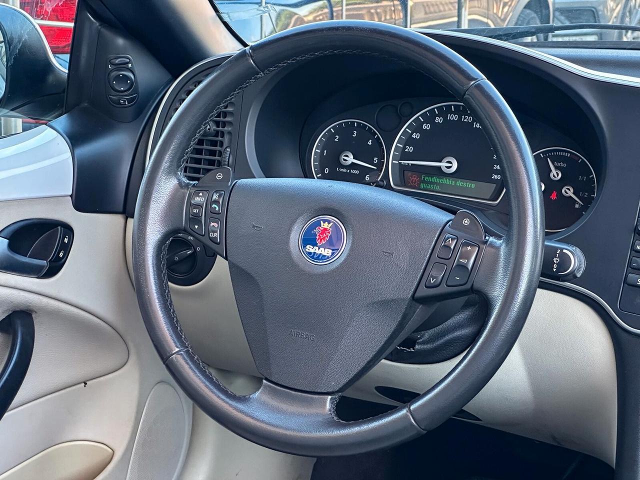 Saab 9-3 Cabriolet 1.9 TTiD 180CV Vector Sentronic AUTO#XENO#PELLE#NAVI