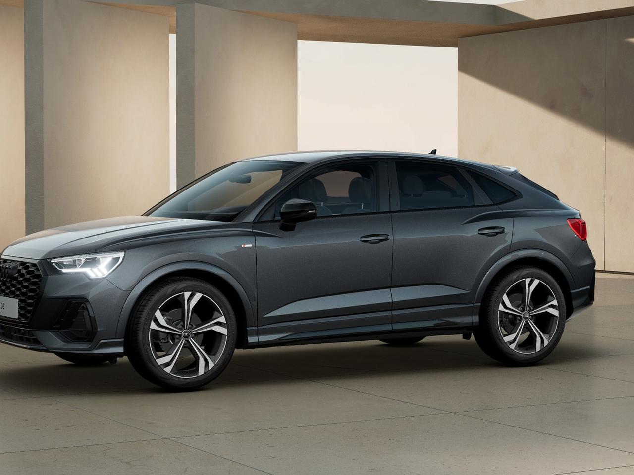 Audi Q3 sportback 35 2.0 tdi identity black s-tronic