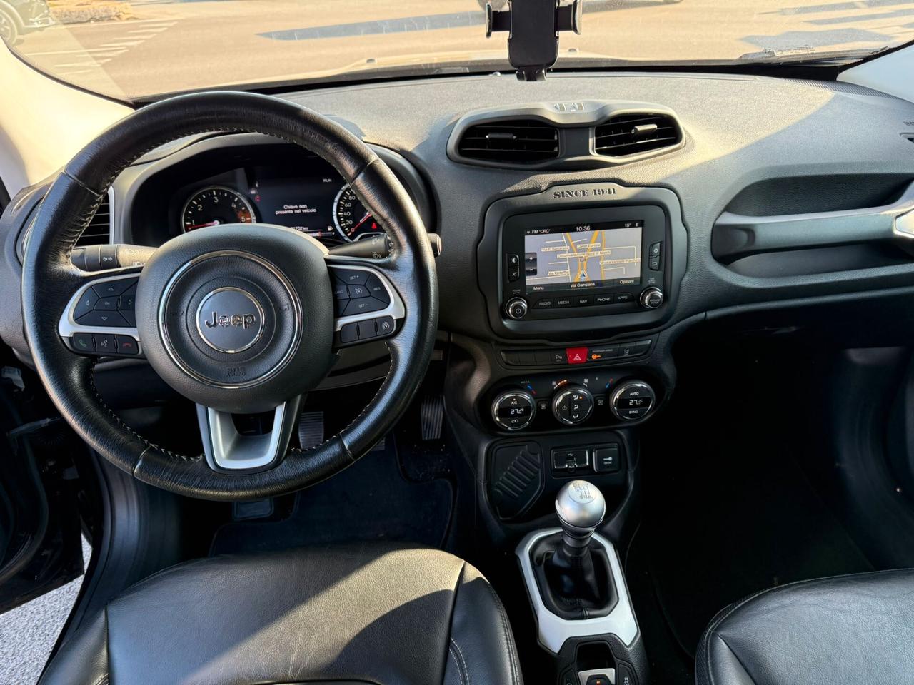 JEEP RENEGADE LIMITED 1.6MJT 120CV 80.000KM PELLE