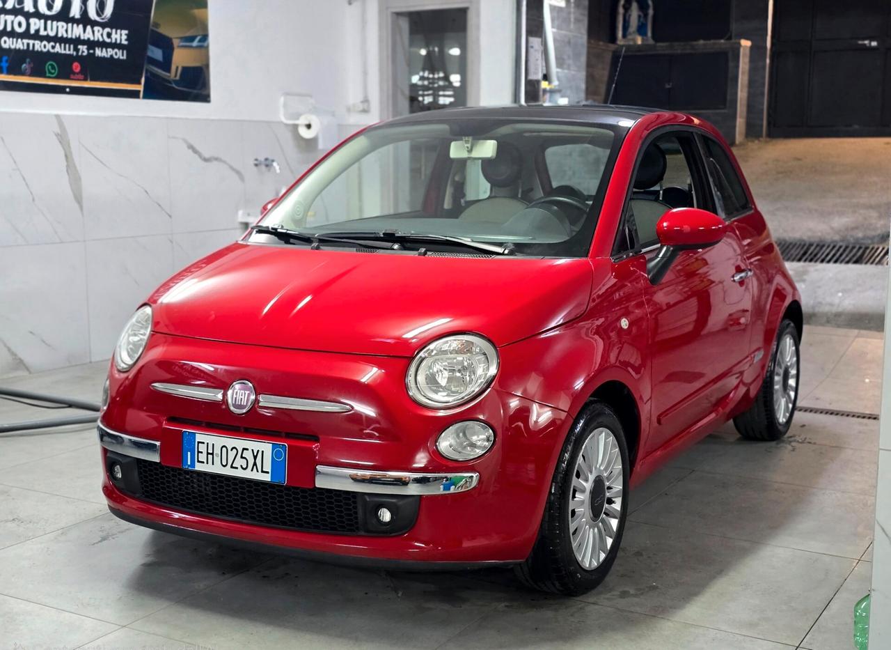 FIAT 500 LOUNGE 1.3 M-JET 2012 NUOVISSIMA